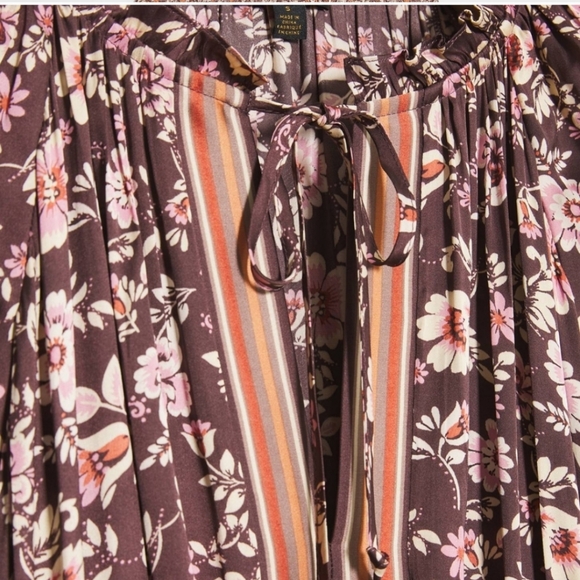 Anthropologie Floral Long Sleeve Dress - Multicolor - Picture 3 of 3